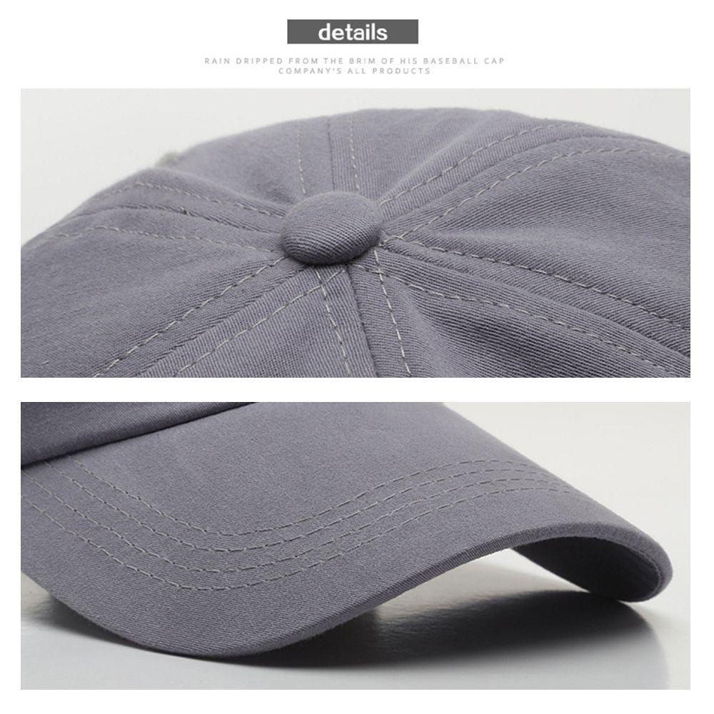 Mũ Lưỡi Trai Màu Trơn Phong Cách Hiphop Thời Trang