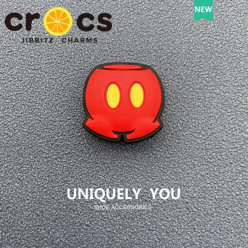 Crocs Nút Bấm Trang Trí Hình Chuột Mickey Cho crocs jibbitz