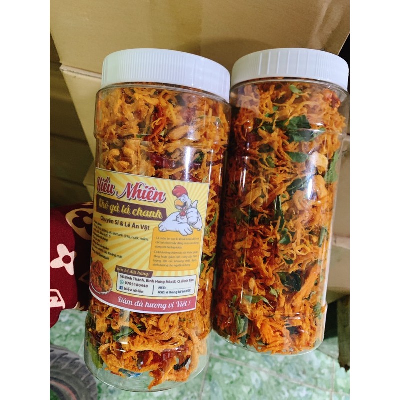 1kg Khô gà lá chanh loại 1