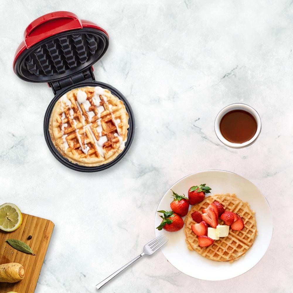 Chảo Điện Làm Bánh Waffles Hai Mặt Mini Chống Dính Đa Năng