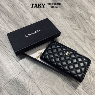 Ví dài cầm tay nữ đi dự tiệc đi chơi đựng điện thoại thời trang hàn quốc phong cách năng động có ngăn đựng card riêng