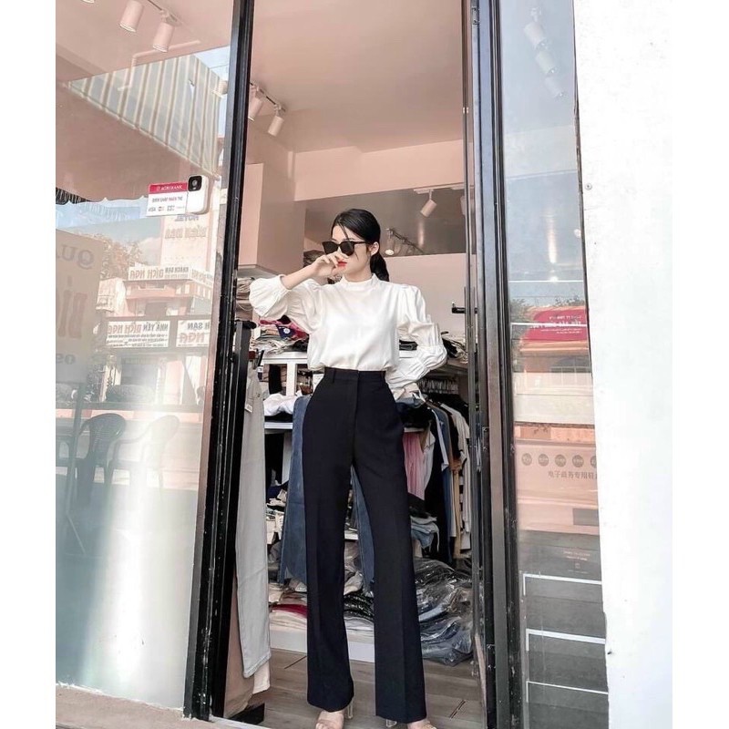 QUẦN SUÔNG ỐNG RỘNG KHOÁ SƯỜN | BigBuy360 - bigbuy360.vn