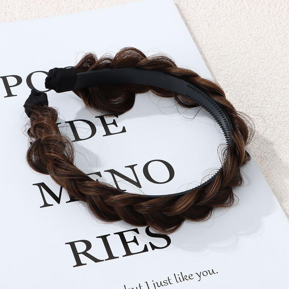 Băng Đô Cài Tóc Dạng Tết Bím Phong Cách Retro