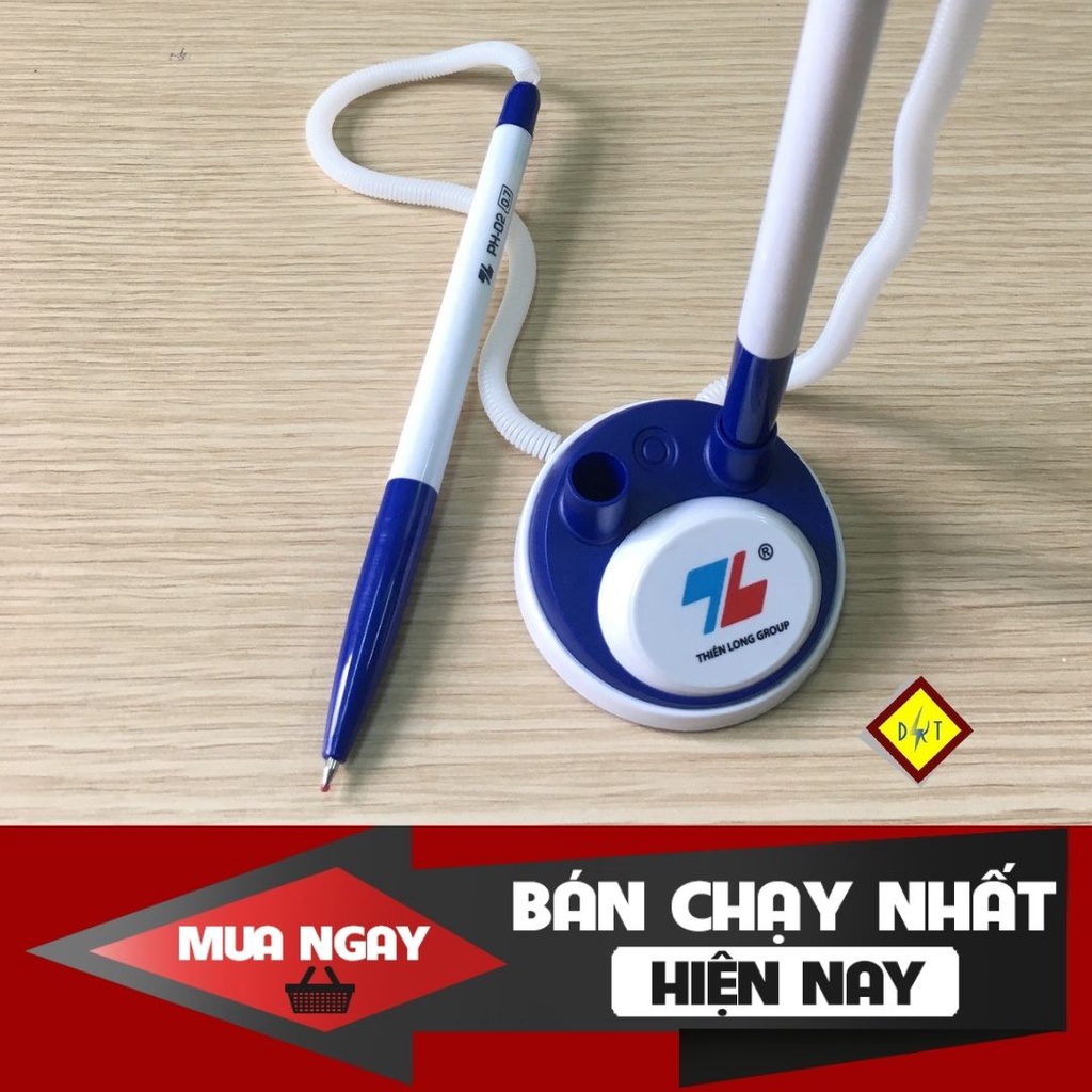 [CHÍNH HÃNG] Bút cắm bàn đôi Thiên Long PH 02 . Viết bi TL Cắm Bàn Đủ 2 Màu XANH - ĐEN. {CAM KẾT CHẤT LƯỢNG}