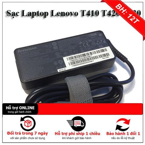 Sạc Laptop Lenovo T410 T420 T430 X200 X220 X230 20V- 4.5A chân kim ZIN