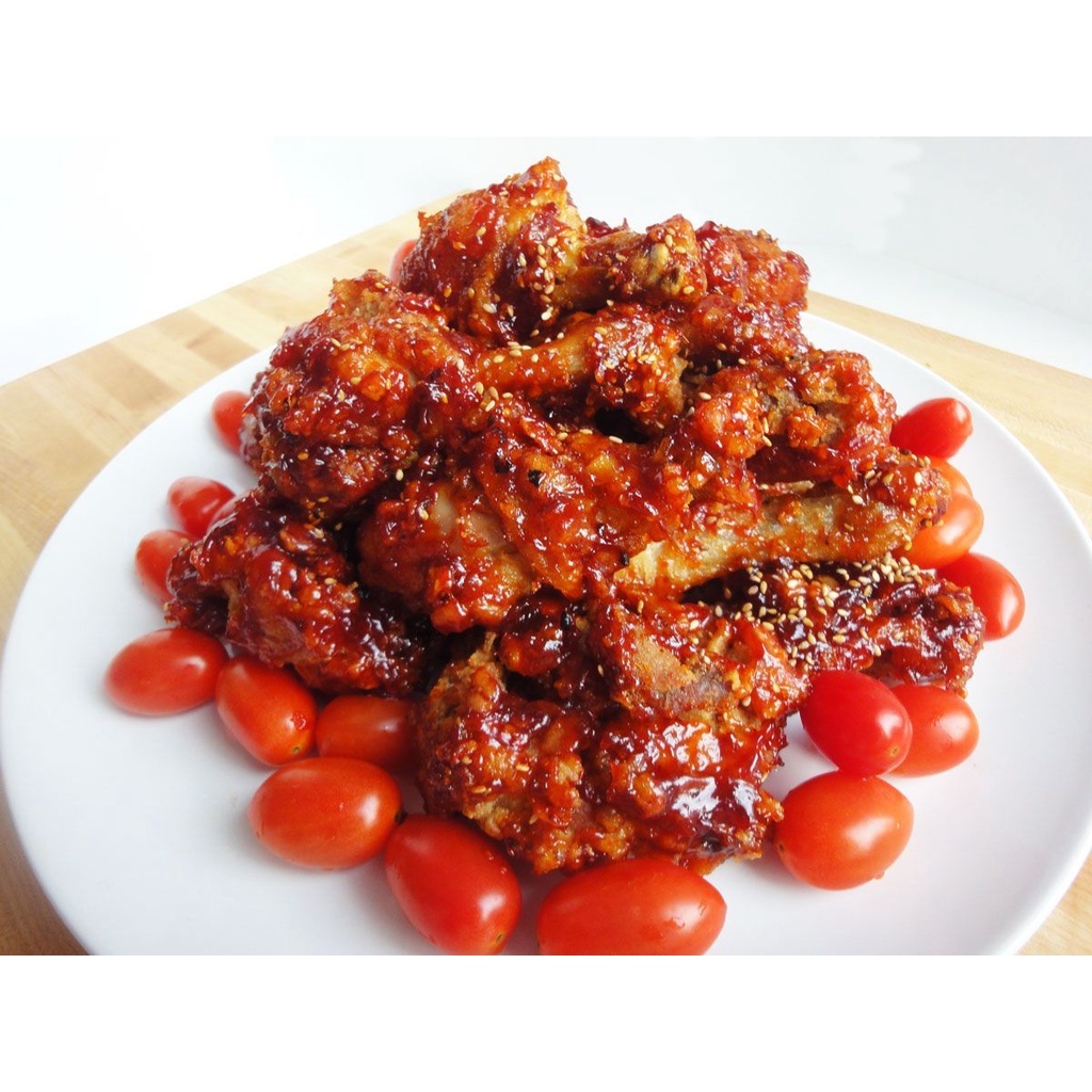 Sốt Gà Chiên 2 vị cay và phô mai O'food gói 120g