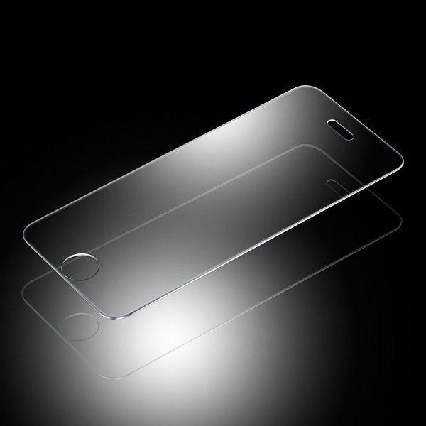 Kính cường lực Iphone 5/5s/5c/5se trong suốt, FULl màn, tặng giấy lau màn hình