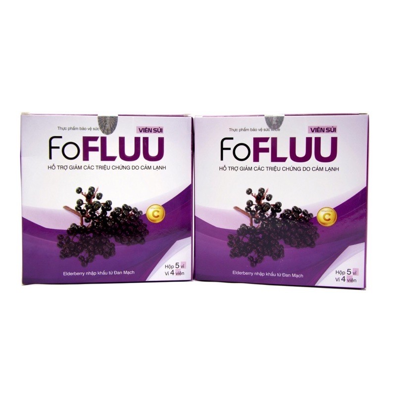 Viên sủi giảm nhanh cảm lạnh, tăng cường sức đề kháng. Đạt chuẩn GMP- FoFluu (20 viên )