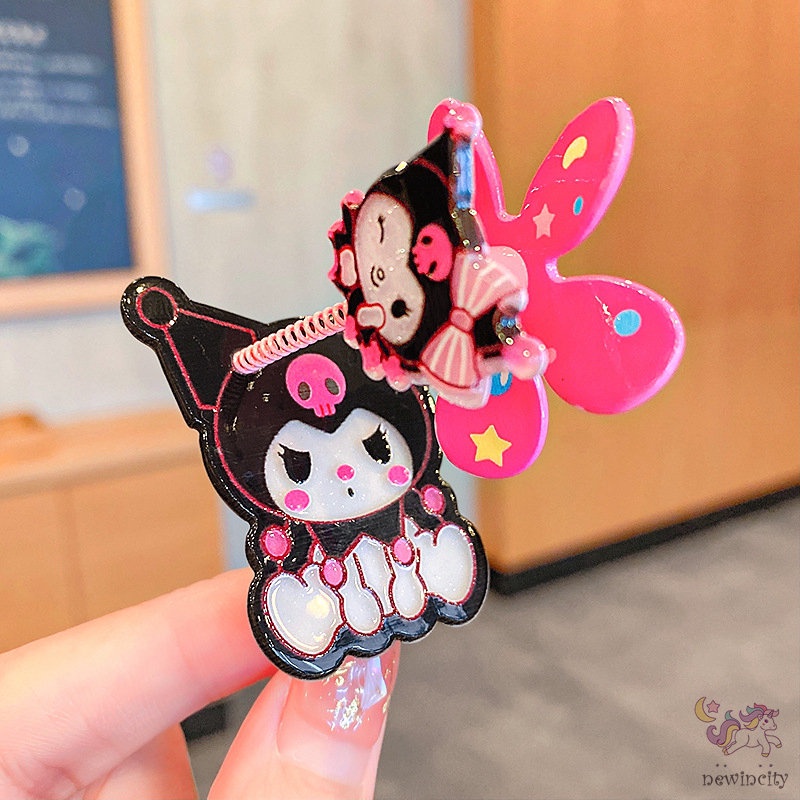 Kẹp tóc họa tiết hoạt hình phong cách Hàn Quốc dễ thương cho bé gái