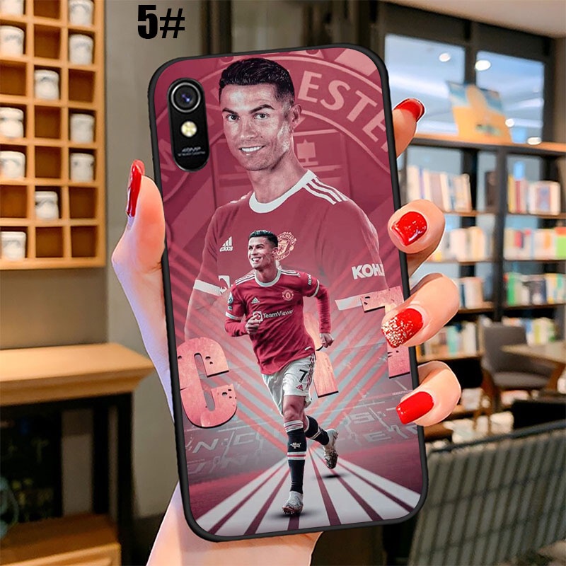 Ốp điện thoại in hình Cristiano Ronaldo cho XIAOMI REDMI NOTE 8 7 PRO 10X 9A 8T 8A 8 7 UOL34 CR7