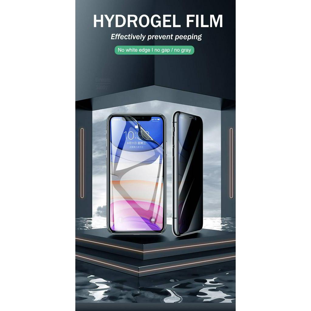 Phim Hydrogel Mềm Chống Nhìn Trộm Cho iphone 14 13 12 11 Pro Max Mini XS Max SE 2020 2022 SE3 X XR 7 8 6 6s PLus SE2 11 Kính