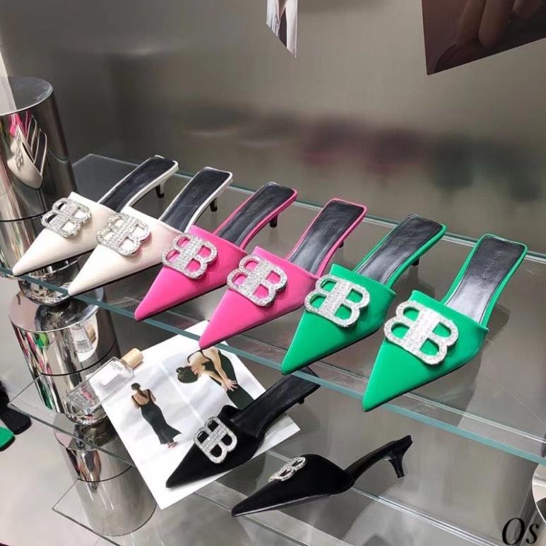 Sục Balenciaga 4 Màu Trắng Đen Hồng Xanh Full Size 35-38