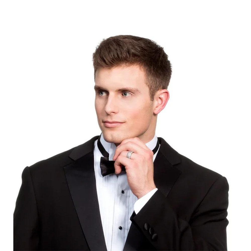 Nhẫn titan đính đá zirconia độc đáo cho nam