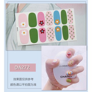 Bộ sticker dán móng tay trang trí 3D / DA260-DA280