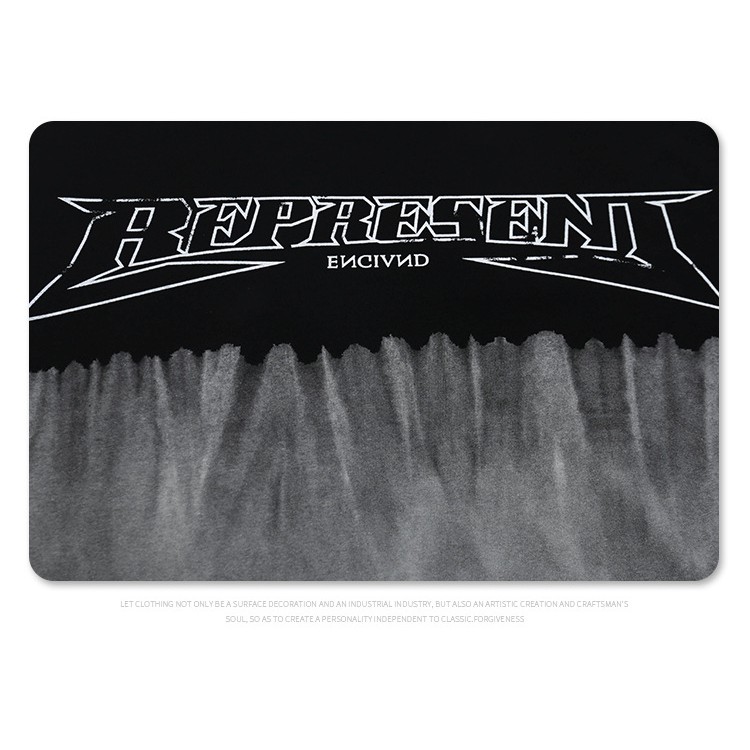 Áo Thun Nam Nữ Cao Cấp, Áo Phông Dáng Rộng Loang In Hình Phong Cách Hàn Quốc REPRESENT by 8IGHTY STUDIO 2021 | BigBuy360 - bigbuy360.vn