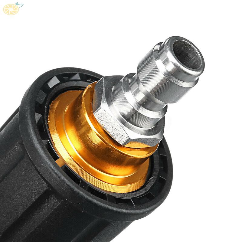 Vòi phun nước rửa áp suất cao 3600PSI 1/4 inch ghép nối nhanh xoay được 360 độ