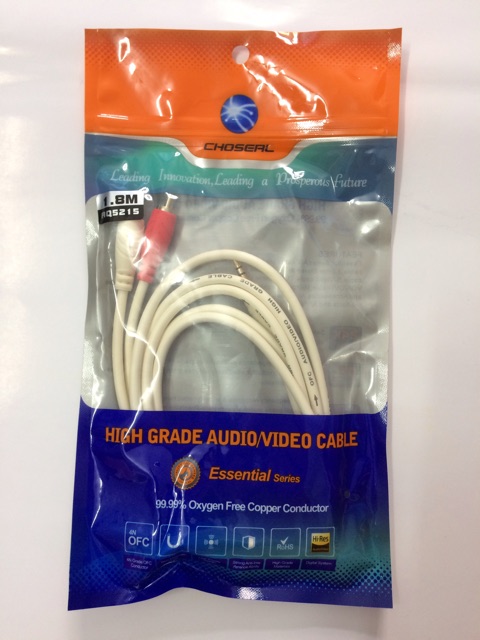 Dây loa 1 ra 2 bông sen Choseal  1m8 - 3m.