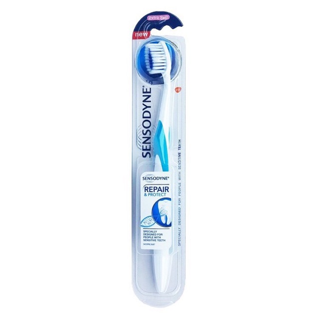 Bàn chải đánh răng cho răng niềng, ê buốt Sensodyne Repair &amp; Protect