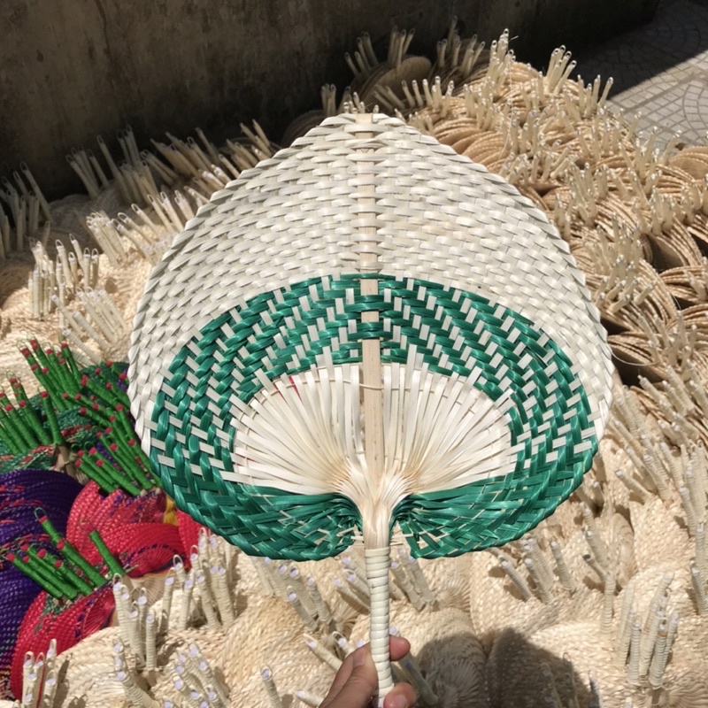 Quạt lá bồ đề- Handmade fan - Thuần Nông