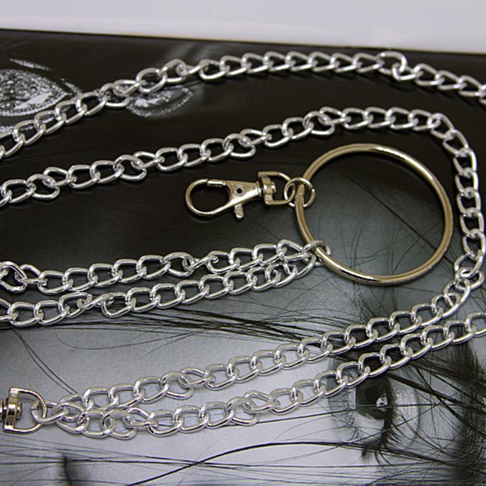 Dây mắt xích trang trí quần bằng kim loại phong cách Hip Hop cá tính