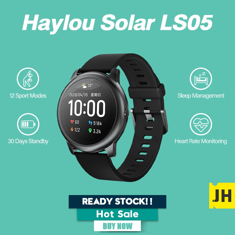 Đồng Hồ Thông Minh Haylou Solar LS05 ( Phiên Bản Quốc Tế ) - Hàng Chính Hãng