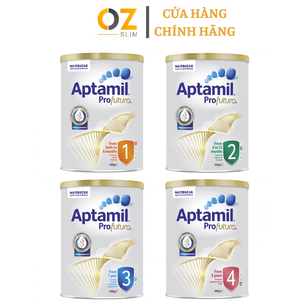 Sữa Aptamil Profutura Step 1-2-3-4 Của Úc 900g