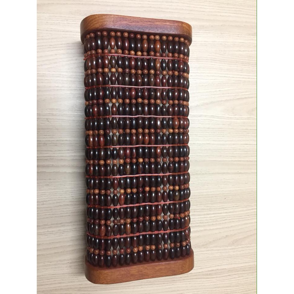 Gối Hạt Gỗ Trắc Cao cấp ( hình thật )