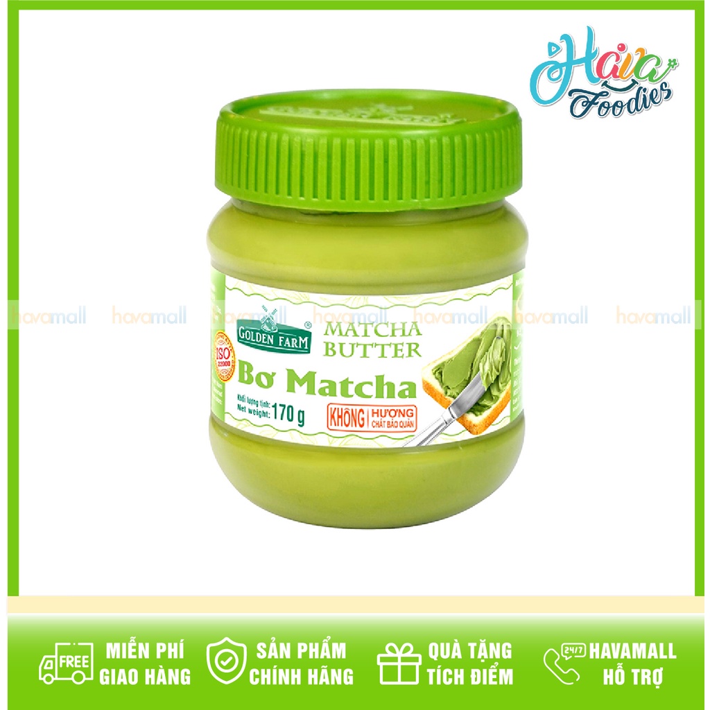 Bơ Matcha Golden Farm – Matcha Butter
