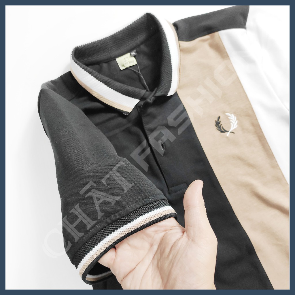 Áo Polo Thêu Nguyệt Quế 💕𝘍𝘳𝘦𝘦𝘴𝘩𝘪𝘱💕 Áo Thun Nam Chất Liệu Thun Cá Sấu Cao Cấp  Có Cổ 3 Màu 4 Size - Mã PS0 - STAND