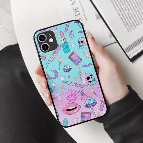 Ốp lưng iphone hình Sáng Tạo Son Và Hoa Hồng collage art minimalism chống ố  cho các dòng SAMSUNG PAP20210645