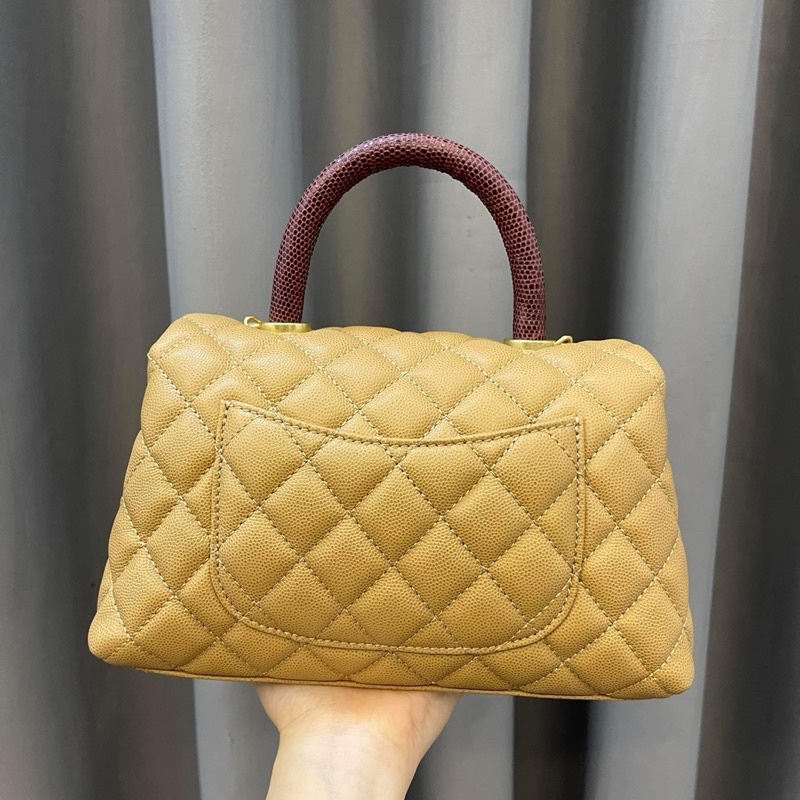 Tuid quai xách màu nude