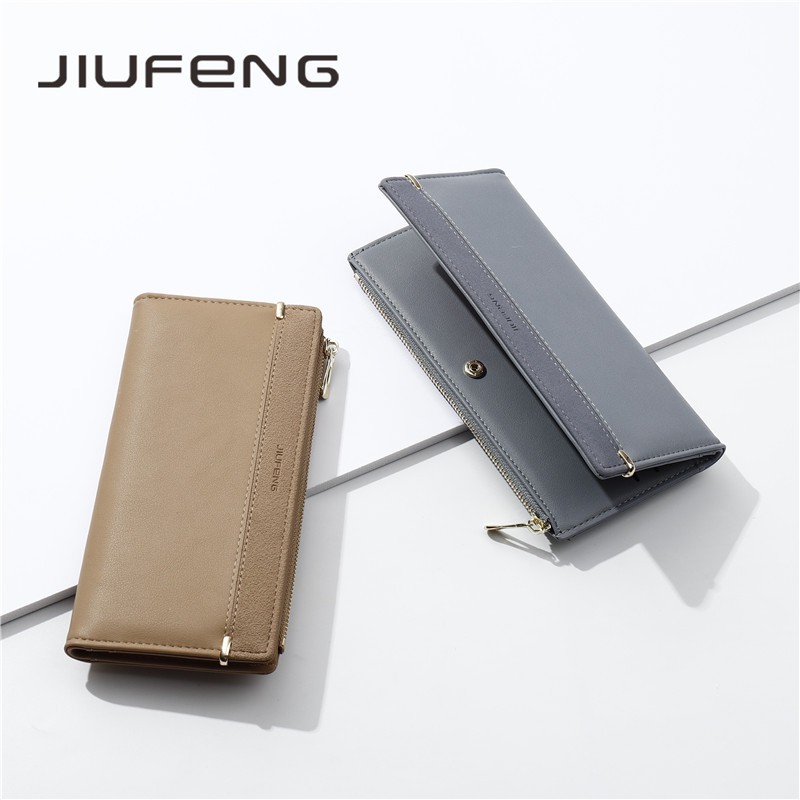 Ví dài màu trơn thanh lịch dành cho nữ mang đi dự tiệc | BigBuy360 - bigbuy360.vn