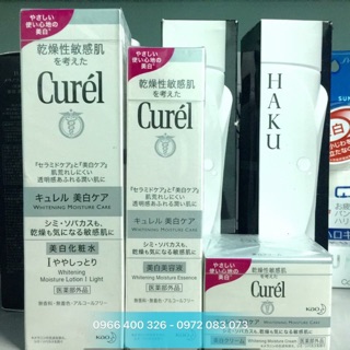 Bộ dưỡng trắng da nhật bản curel gồm 3 sản phẩm