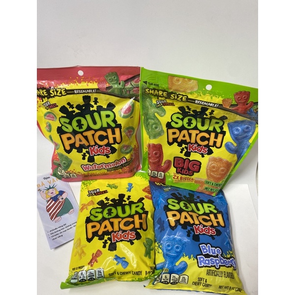 Kẹo chua phủ đường Sour Patch