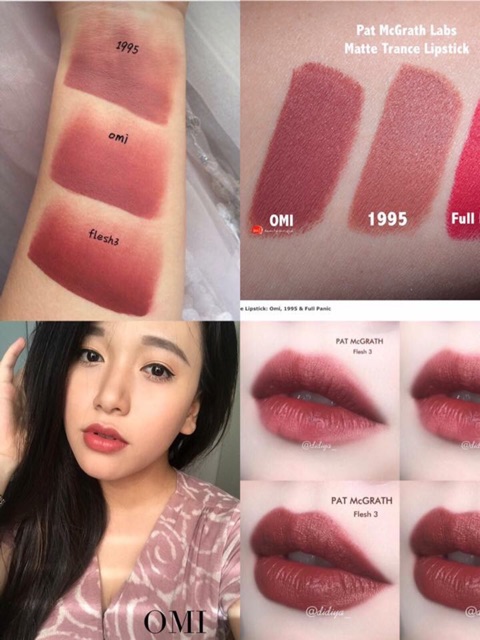 SET SON MINI PAT MCGRATH MATTHE LIPSTICK TRIO - Set son hot nhất 2018