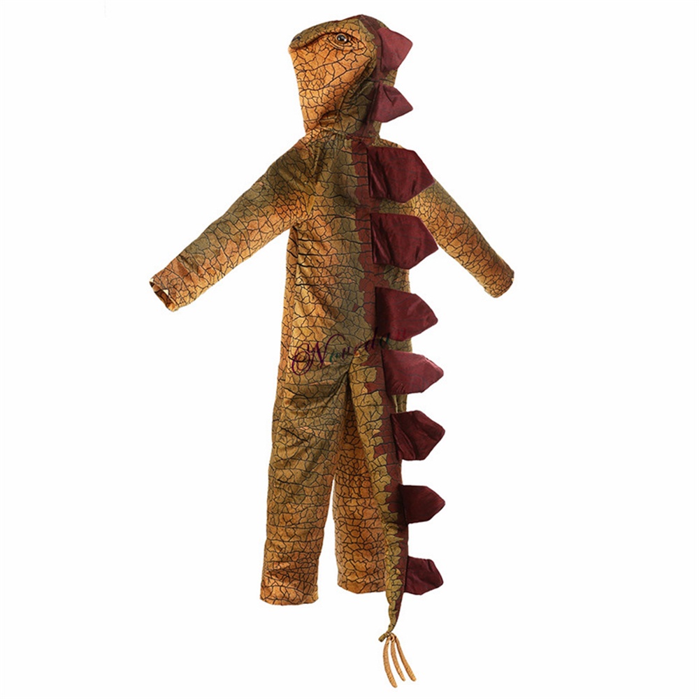 Bộ Áo Liền Quần Hóa Trang Khủng Long T-Rex Dễ Thương Cho Bé
