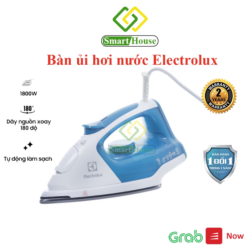 Bàn ủi hơi nước Electrolux ESI5126 1800W  - Smart House