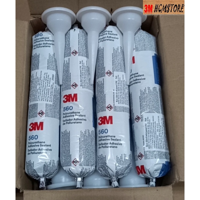 3M 560 sealant trám trét (silicon) màu đen 400ml