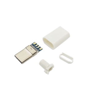 Đầu Jack USB Type-C (Màu Trắng) ( 5 bộ)