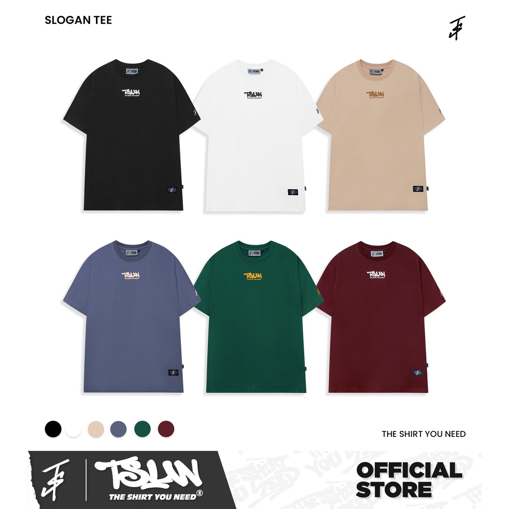 Áo thun TSUN Slogan Tee - 6 Color - Unisex