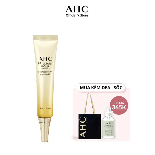 Kem Mắt Tinh Chất Vàng AHC Brilliant Gold Eye Cream 30ml