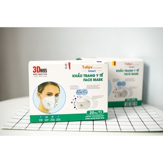 Khẩu trang y tế 3DN95 (có van) -  Face Mask