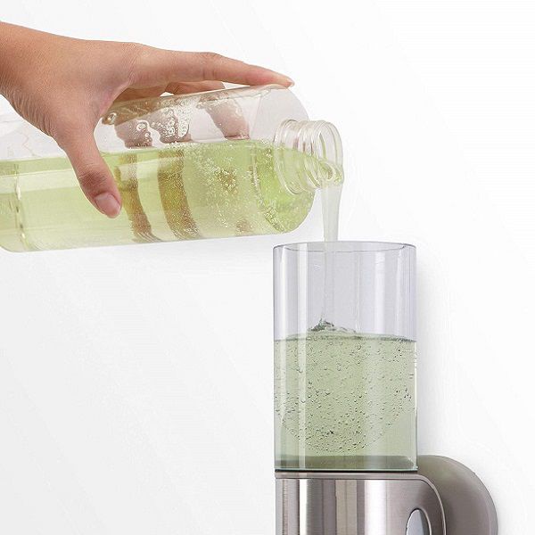 Hộp xà phòng nước rửa tay gạt thông minh Hando 500ml