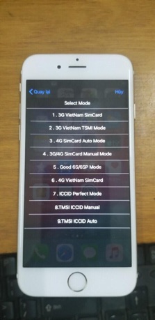 Sim ghép ione 7 loại 9 mode
