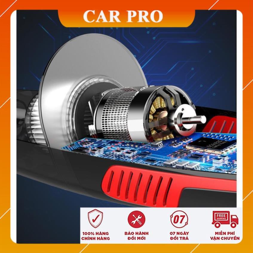 Máy hút bụi cầm tay, máy hút bụi mini pin sạc không dây và có dây(tẩu nguồn 12v)[BH 6 tháng] - CAR PRO