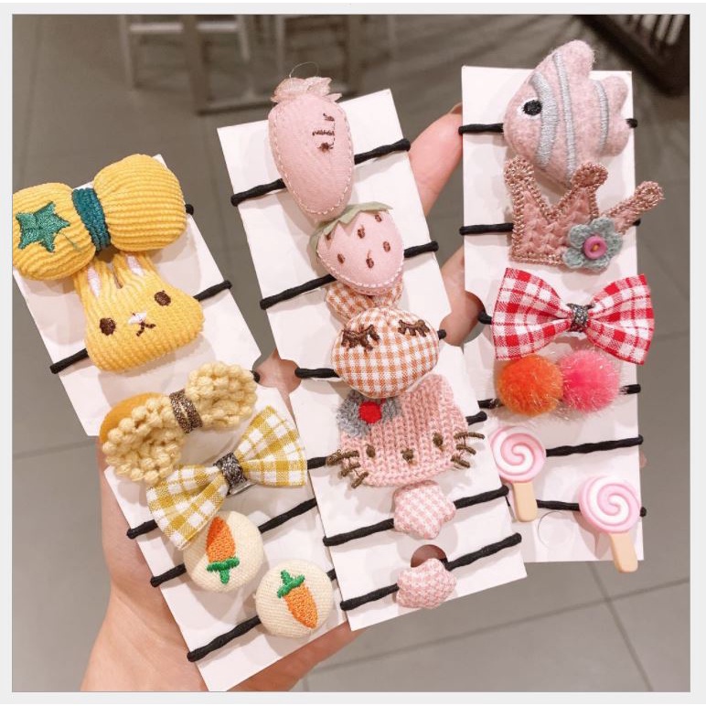 SET DÂY CỘT TÓC CHO BÉ