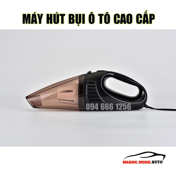 Máy Hút Bụi Xe Ô tô, Xe Hơi Cao Cấp, Lực Hút Cực Mạnh Kèm 3 đầu hút thông minh