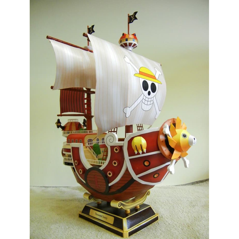 Mô Hình Tàu Thủy Trong Phim One Piece