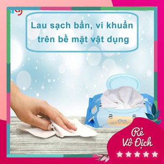 Gói 80 tờ khăn ướt agi không mùi b225