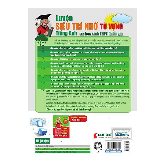 Cuốn sách Luyện Siêu Trí Nhớ Từ Vựng Tiếng Anh Dành Cho Học Sinh THPT Quốc Gia (Tái Bản) | BigBuy360 - bigbuy360.vn